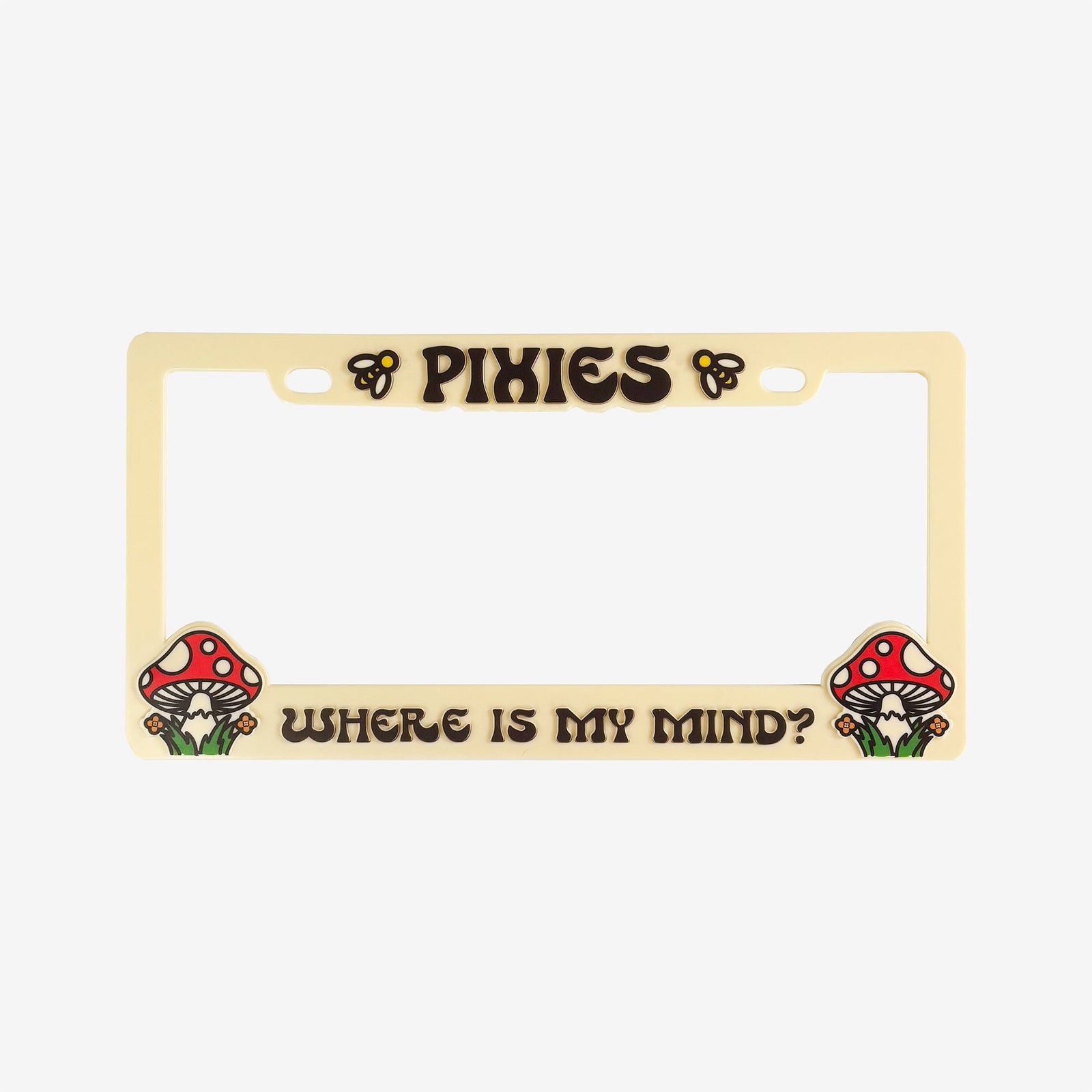 Mind Shroom License Plate Frame