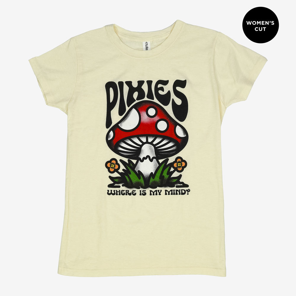 Pixies Mind Shroom Women&#39;s Tee - Natural