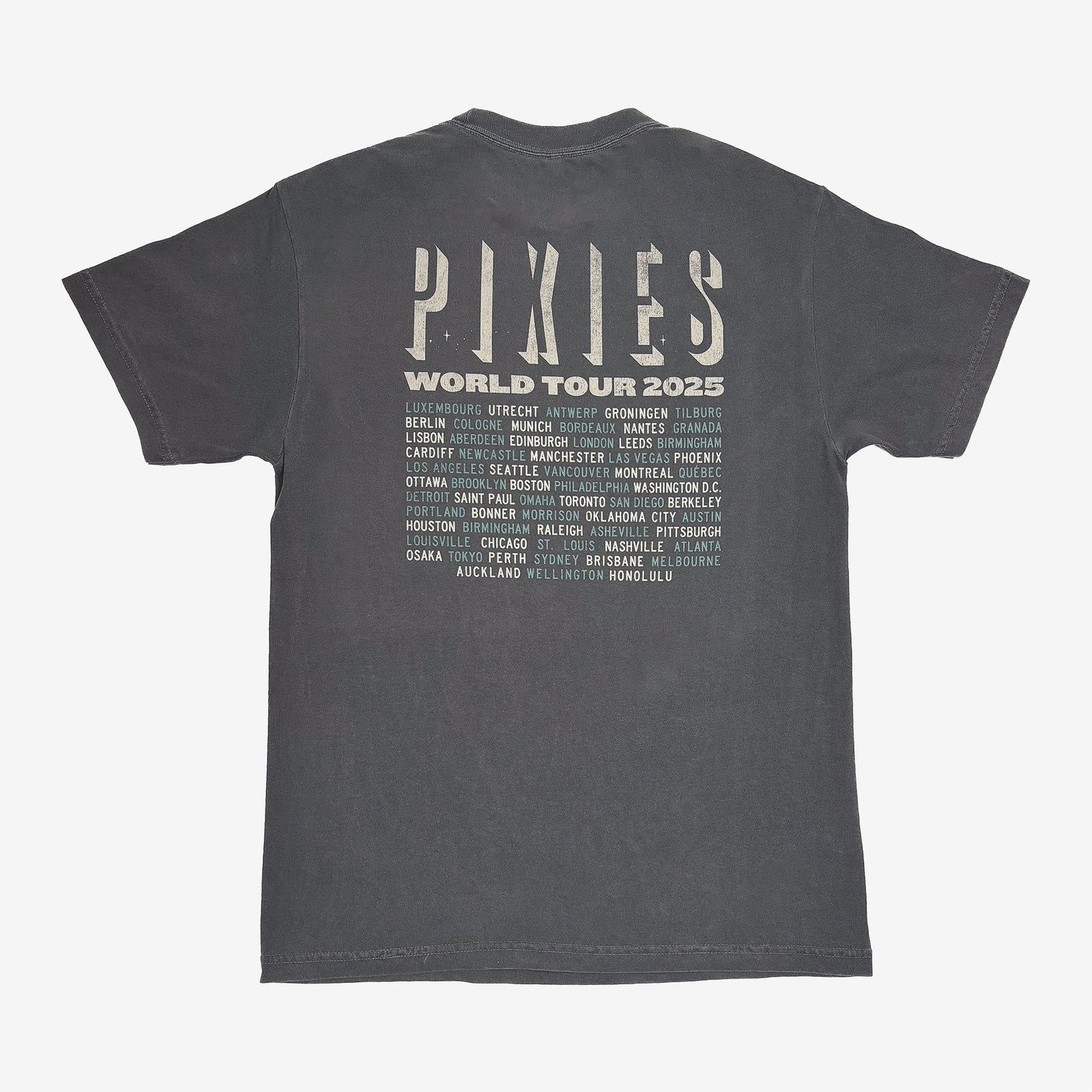 Pixies 2025 Monkey's Gone to Heaven Tour Tee Front