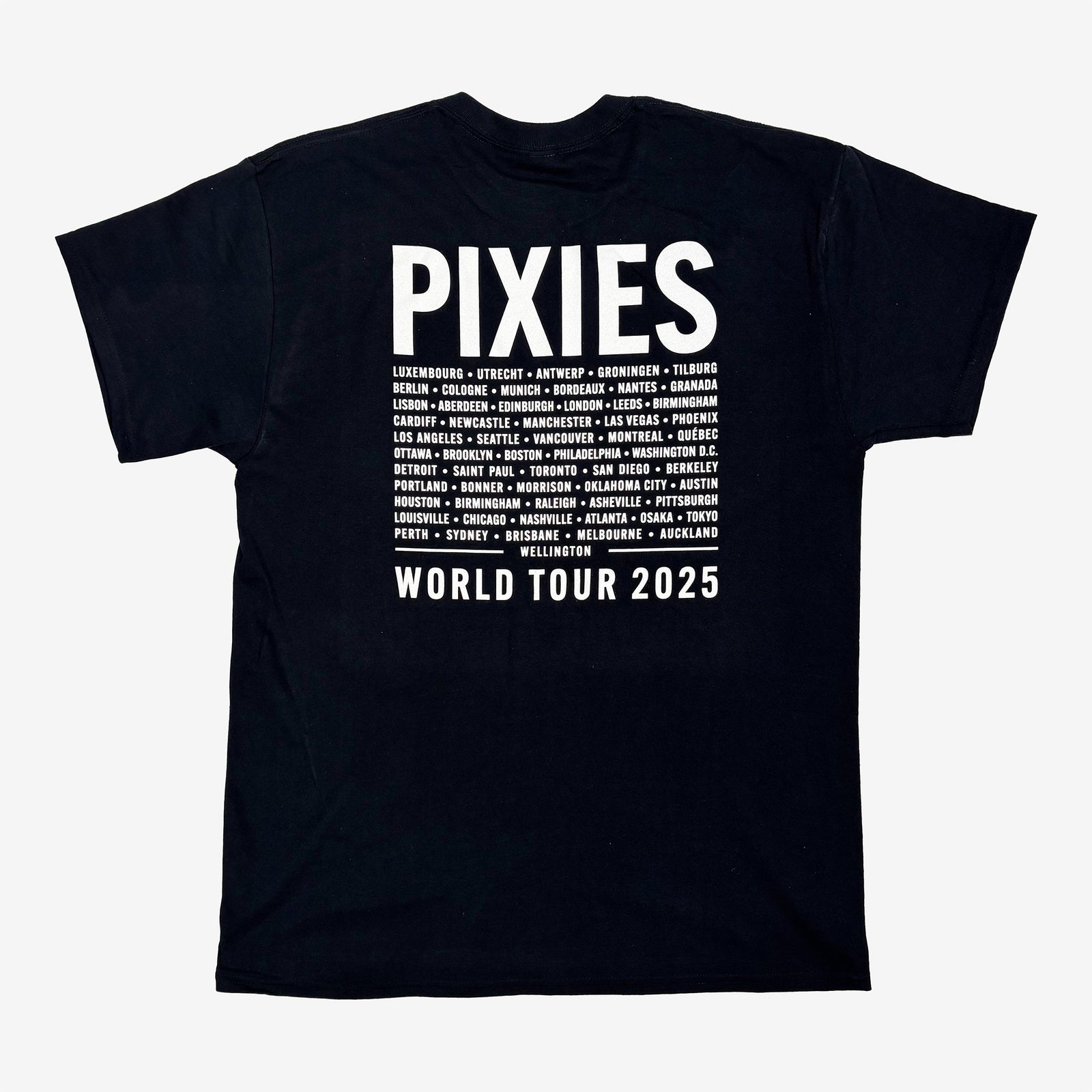 Pixies Scream Tour Tee Front