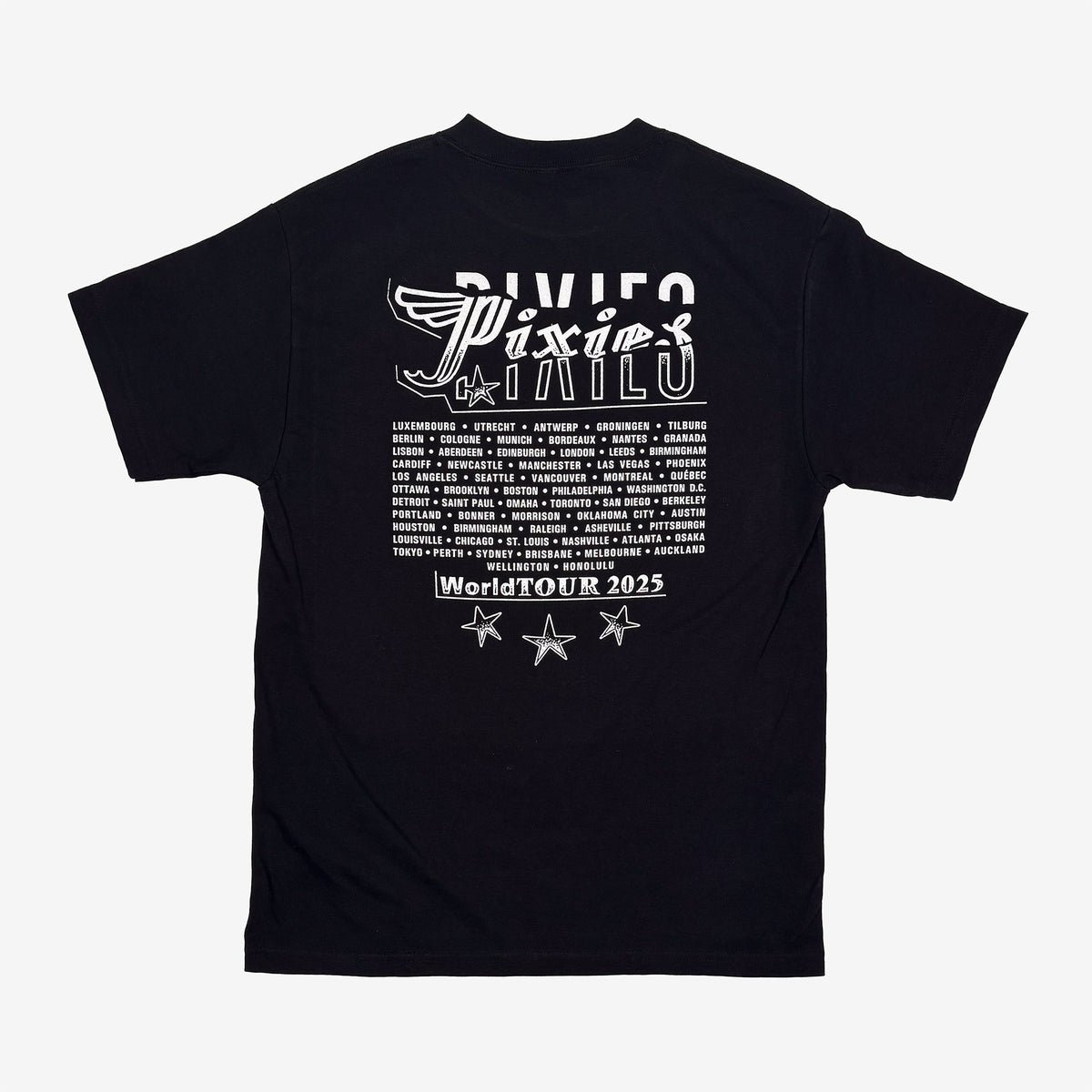 Pixies Xerox Monde Tour Tee Back
