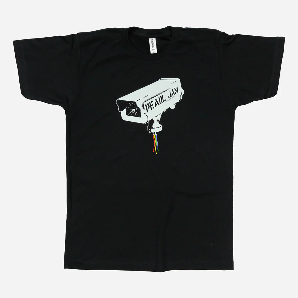 Pearl Jam Surveillance Tee Black