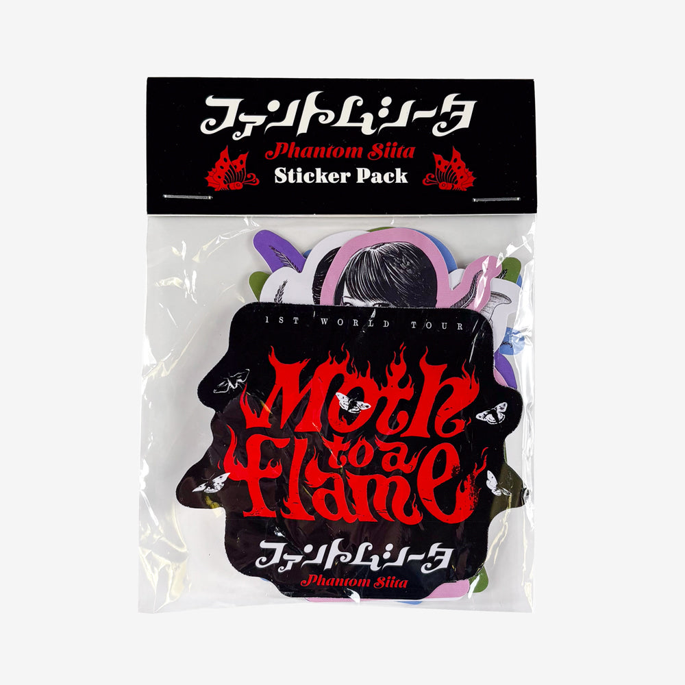 Phantom Siita Sticker Pack official band merch by TSURT