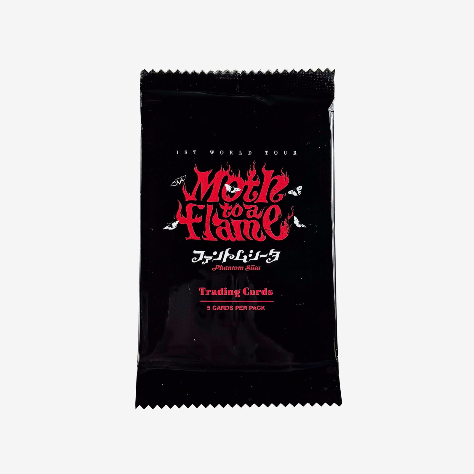 Phantom Siita 2025 trading cards; official band merch by TSURT