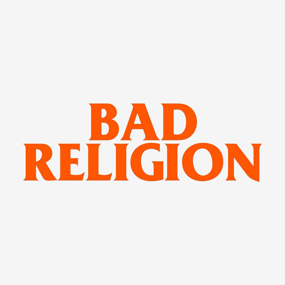 Bad Religion Classic Text Transfer Sticker - TSURT