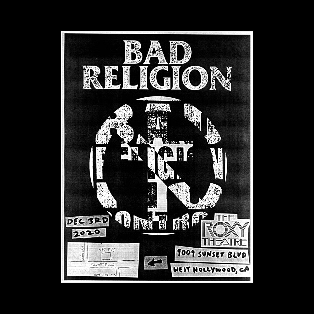 Bad Religion No Control Flyer Tee - TSURT