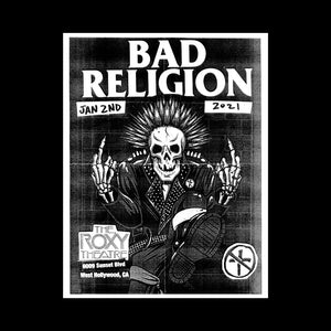 Bad Religion Stomping Skelly Flyer Tee - TSURT