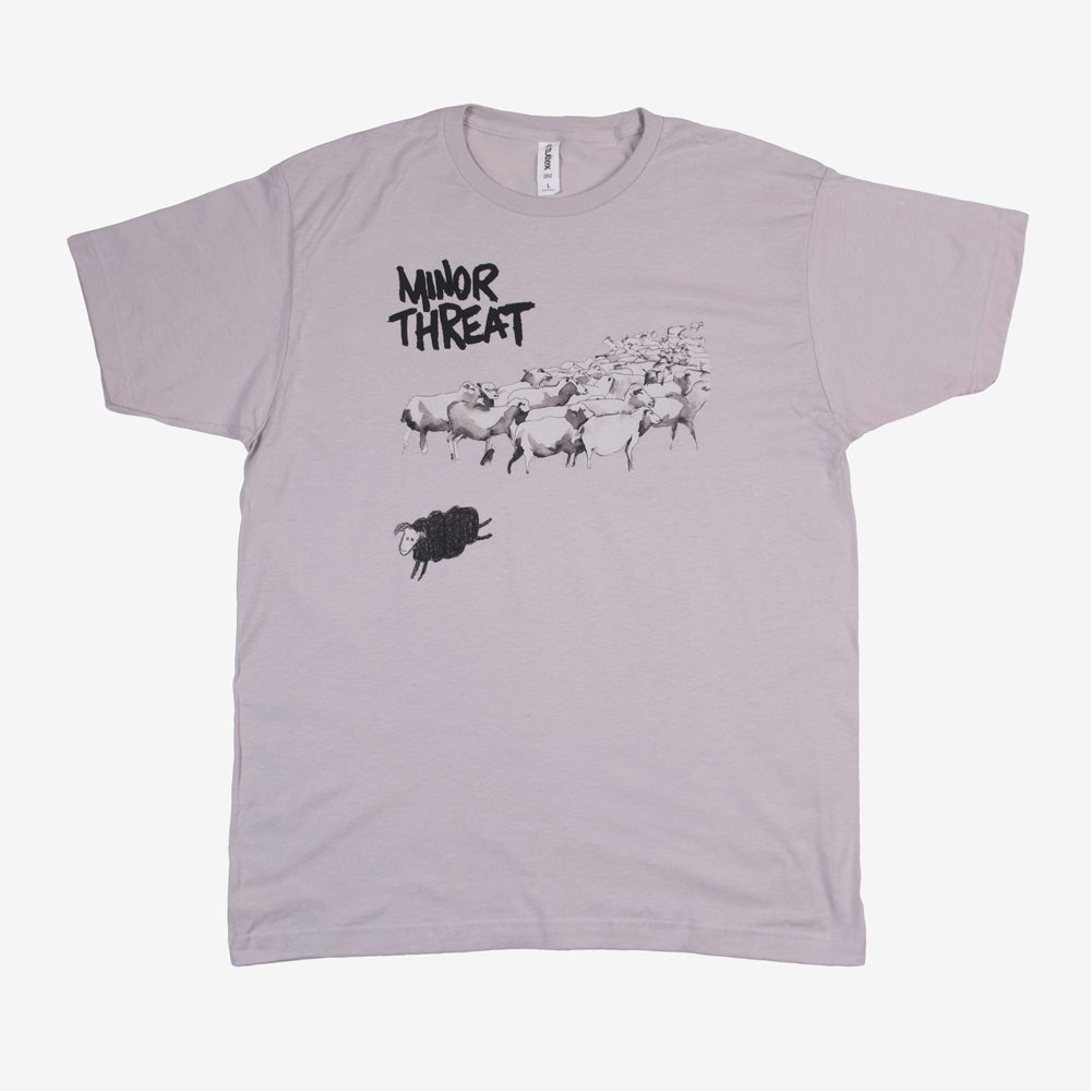 Minor Threat Black Still Out Of Step Tee official band merchandise