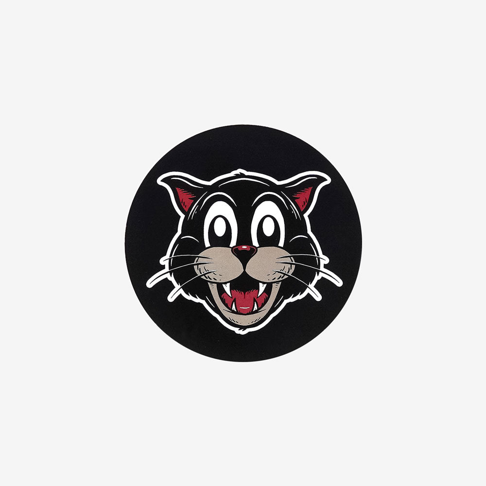 TSURT Kitty Sticker - Black - TSURT